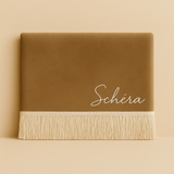 TAPIS DE PRIÈRE OCRE BRUN