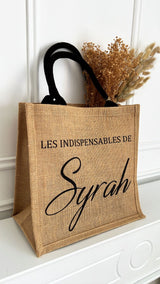 SAC JUTE ANSES NOIR