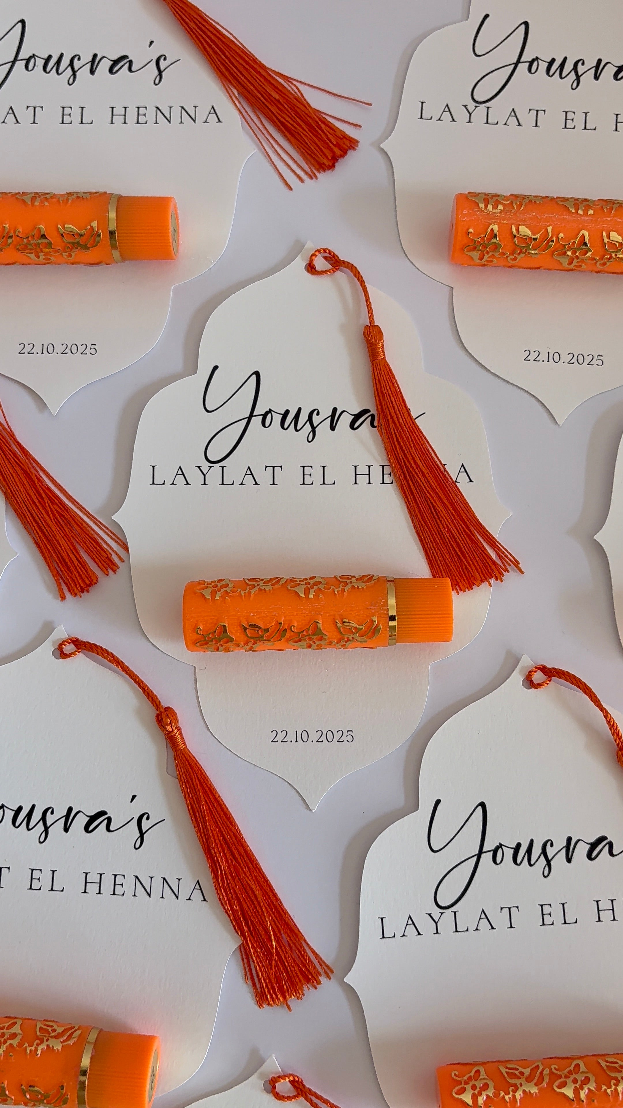 ROUGE À LÈVRE MAGIQUE ORANGE - Carte Élégance Orientale