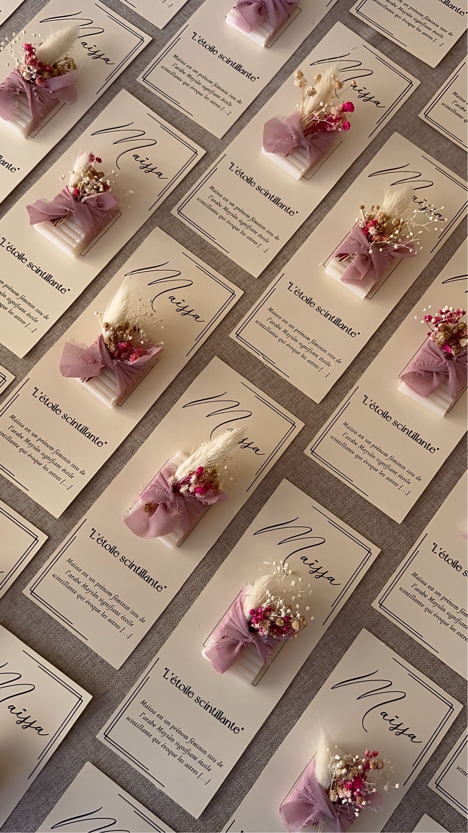 CARTE SAVON BLOOMY