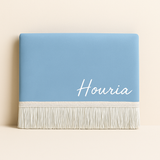 TAPIS DE PRIÈRE BLEU PASTEL