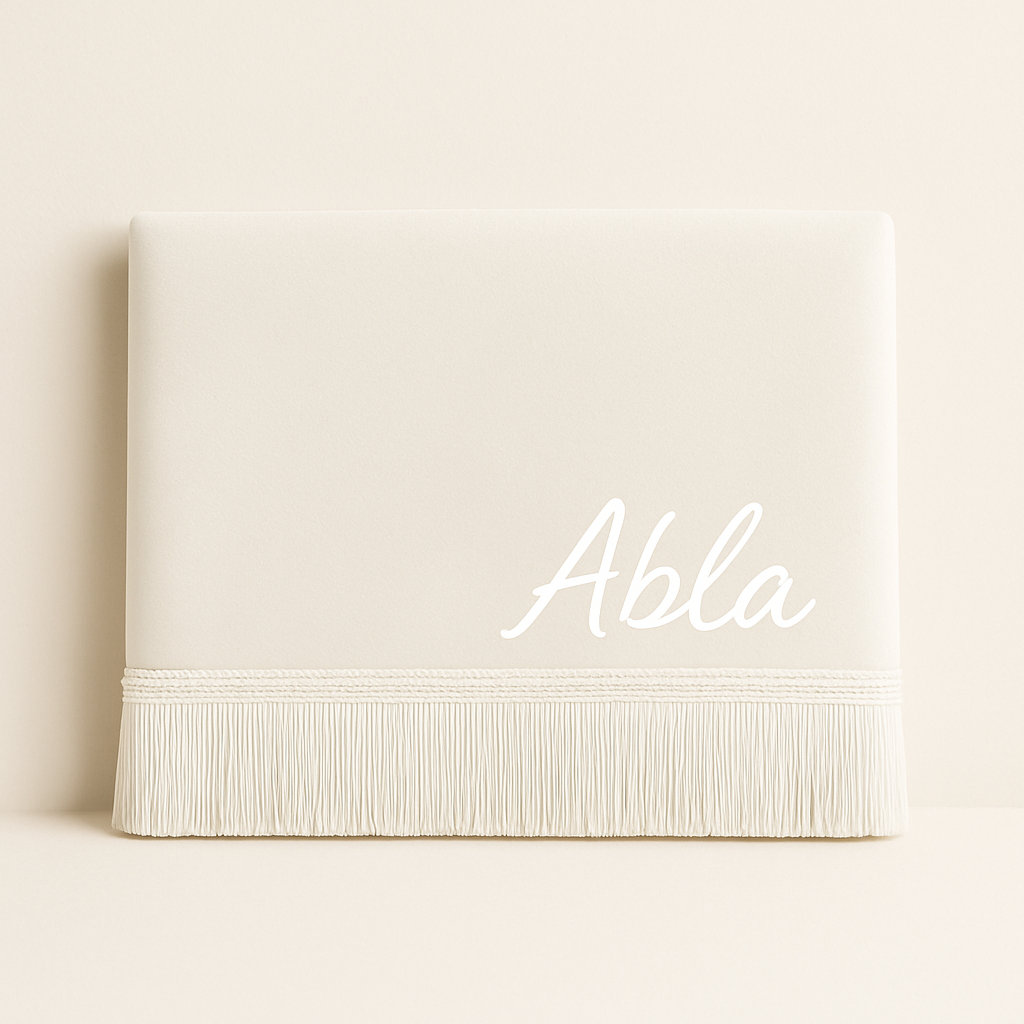 TAPIS DE PRIÈRE BLANC CASSÉ