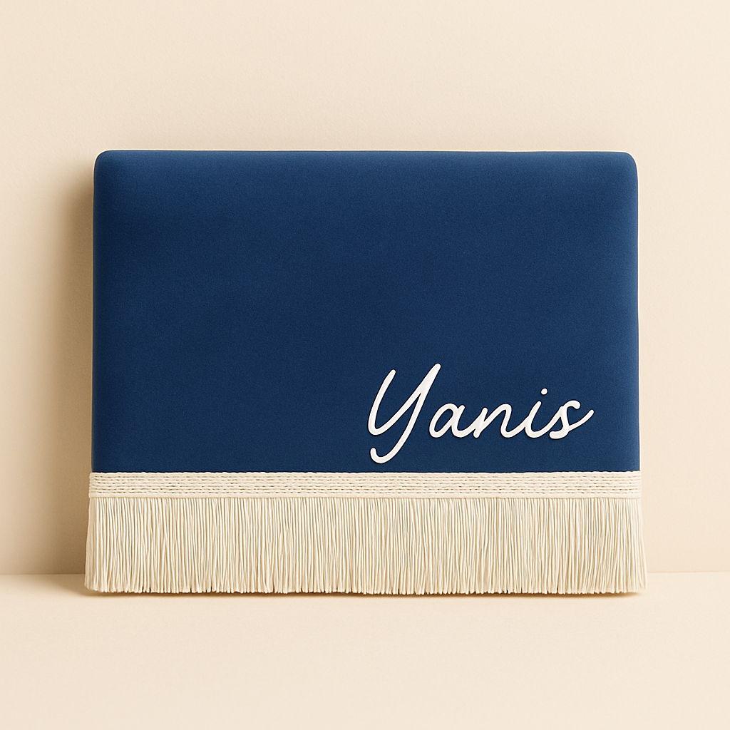 TAPIS DE PRIÈRE BLEU MARINE