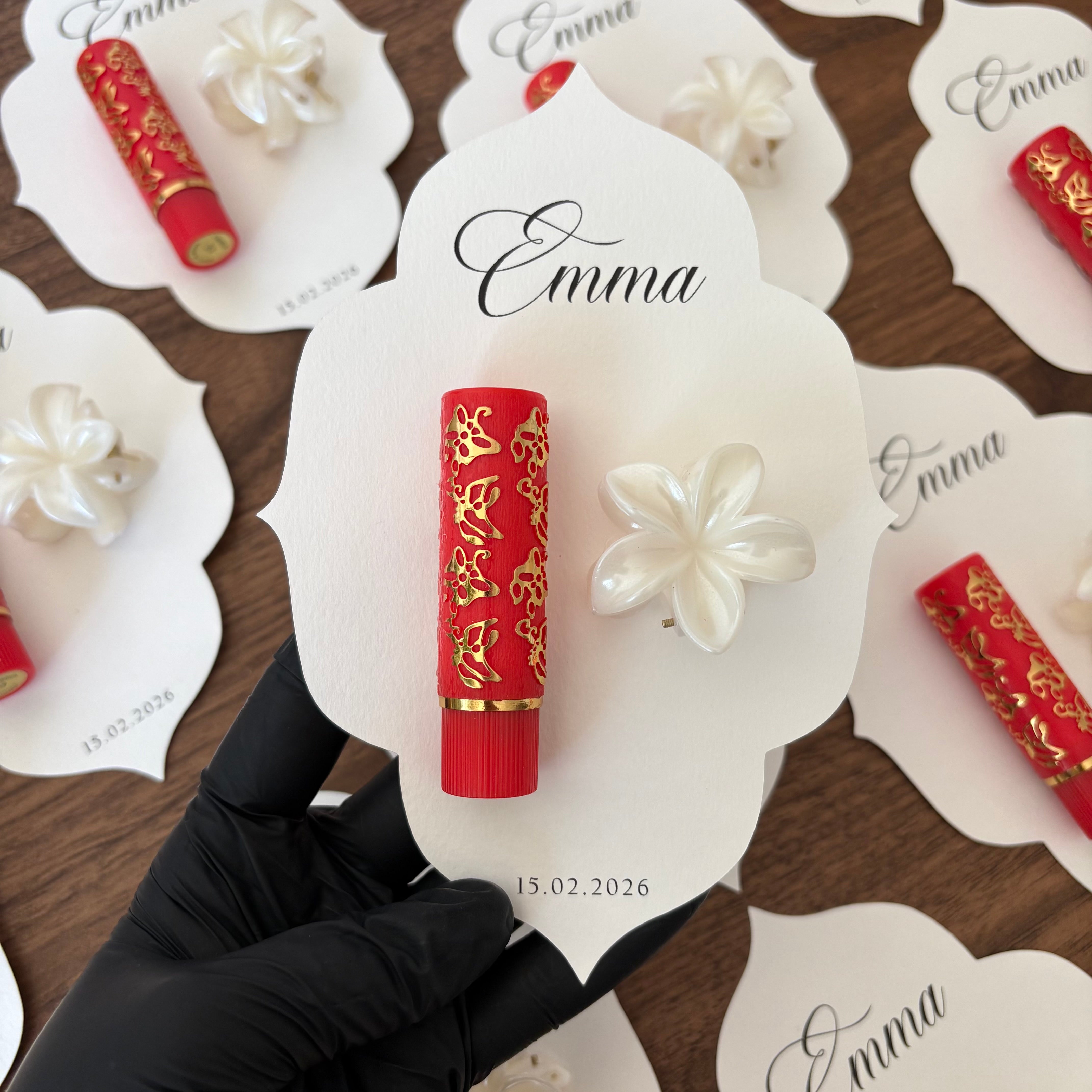 INSTANT BEAUTÉ - ROUGE À LÈVRE & PINCE À CHEVEUX