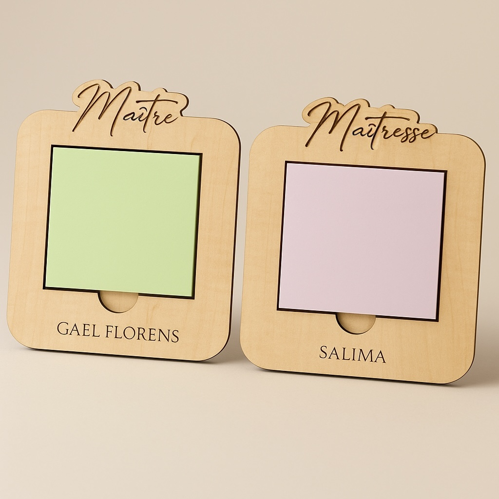 SUPPORT POST-IT - GRAVÉ