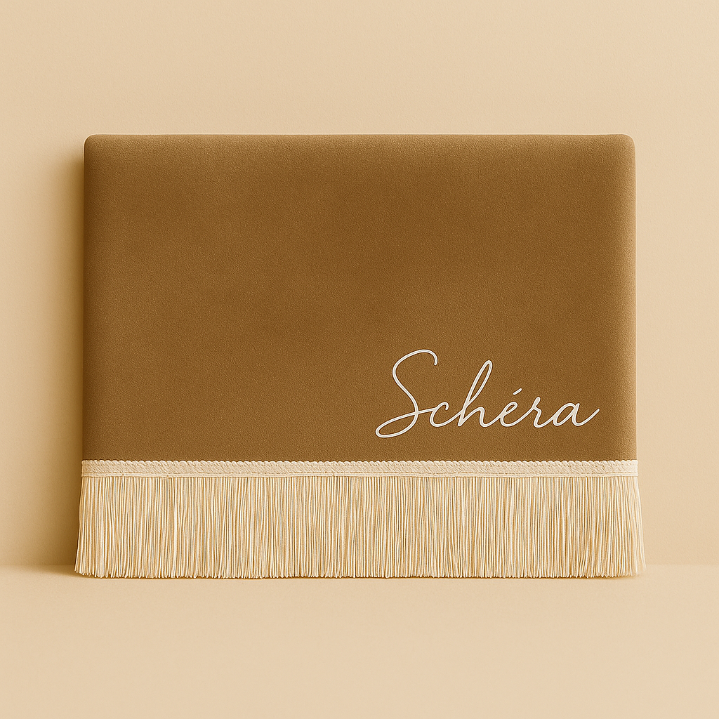 TAPIS DE PRIÈRE OCRE BRUN