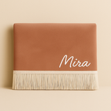TAPIS DE PRIÈRE TERRACOTTA ROSÉ