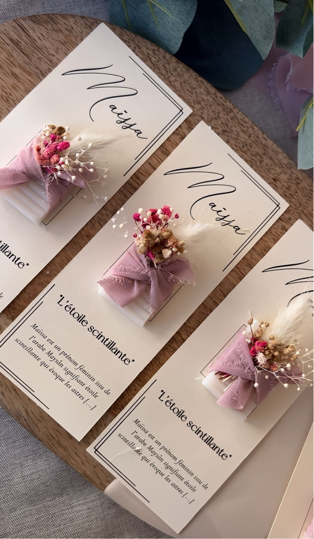 CARTE SAVON BLOOMY