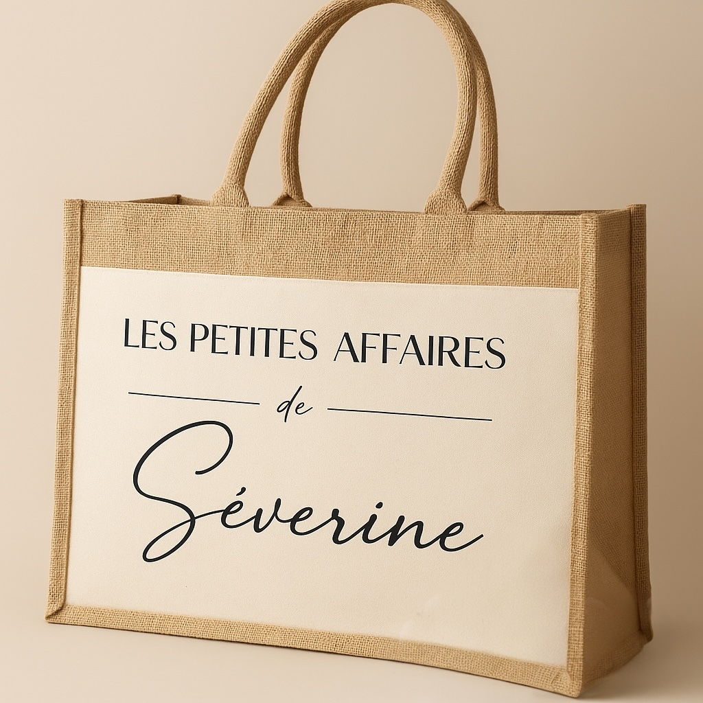SAC EN JUTE « LES PETITES AFFAIRES DE.. »