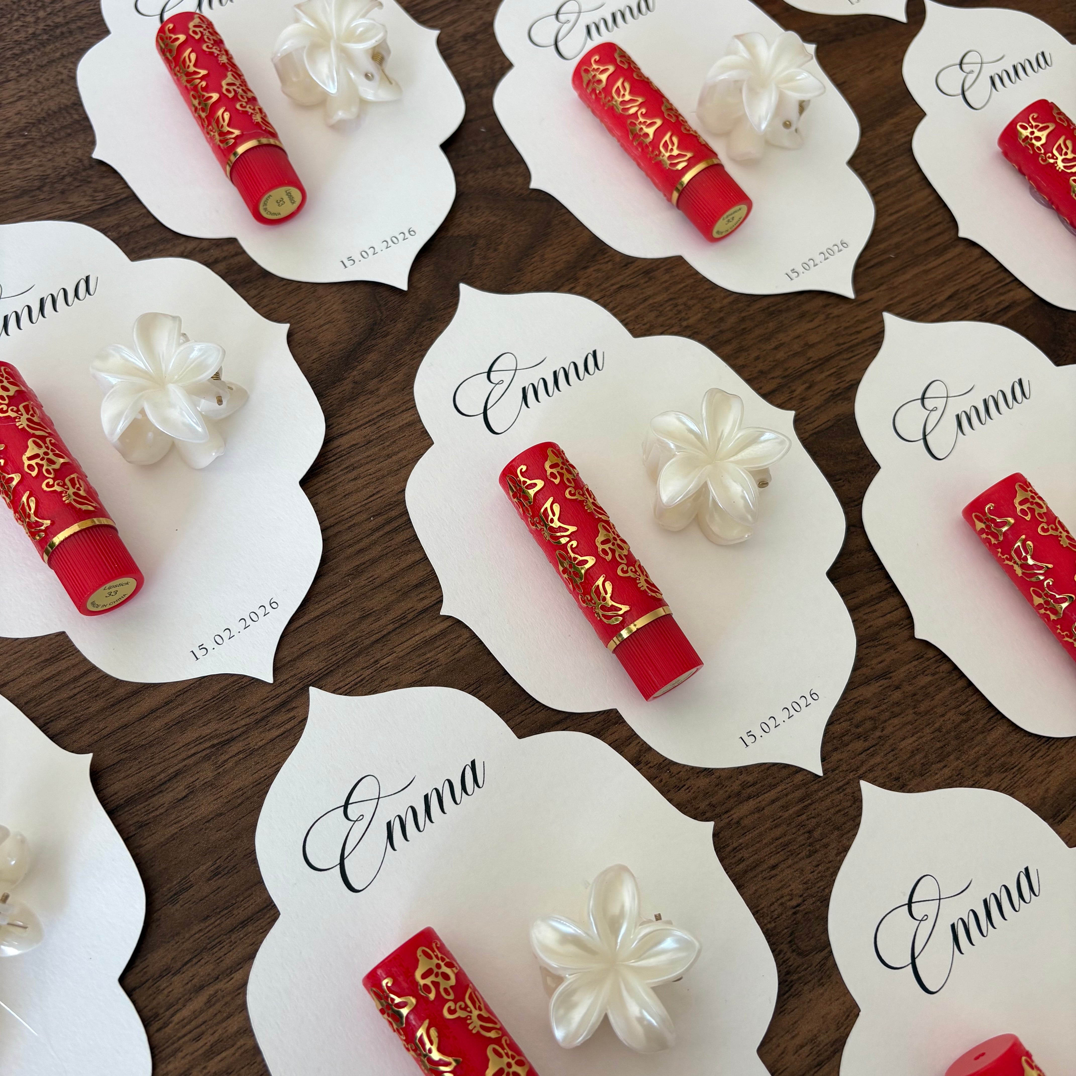 INSTANT BEAUTÉ - ROUGE À LÈVRE & PINCE À CHEVEUX