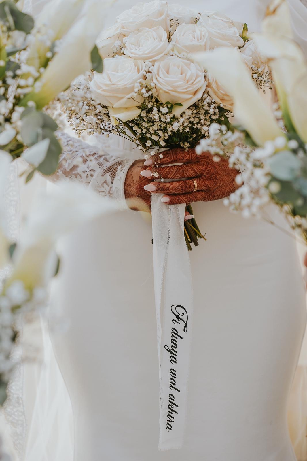 RUBAN BOUQUET MARIÉE - PERSONNALISÉ
