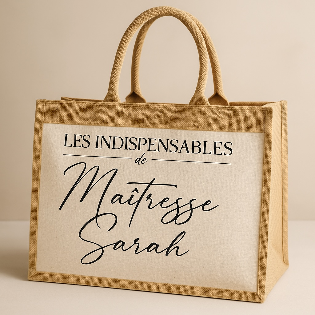 SAC EN JUTE « LES PETITES AFFAIRES.. »
