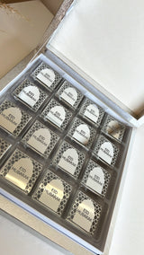 BOÎTE DE 16 CHOCOLATS EID MUBARAK