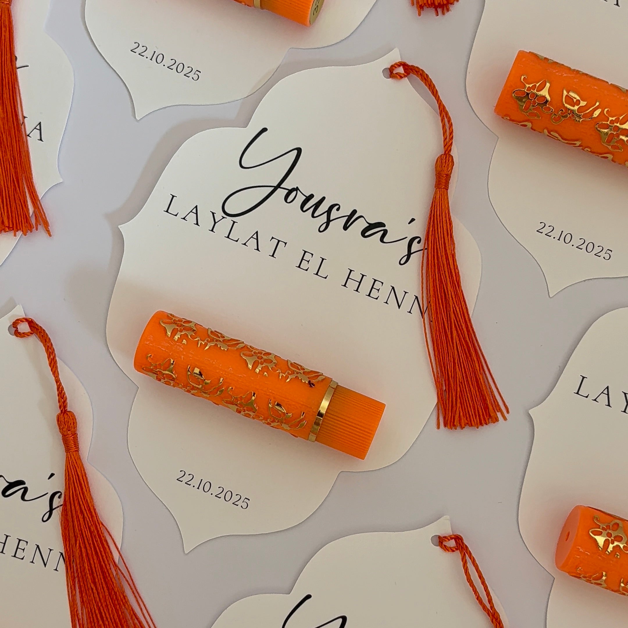 ROUGE À LÈVRE MAGIQUE ORANGE - Carte Élégance Orientale