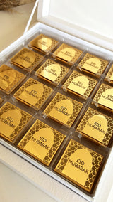 BOÎTE DE 16 CHOCOLATS EID MUBARAK