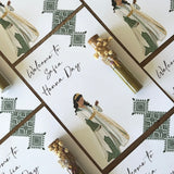 CARTE HENNA DE BIENVENUE